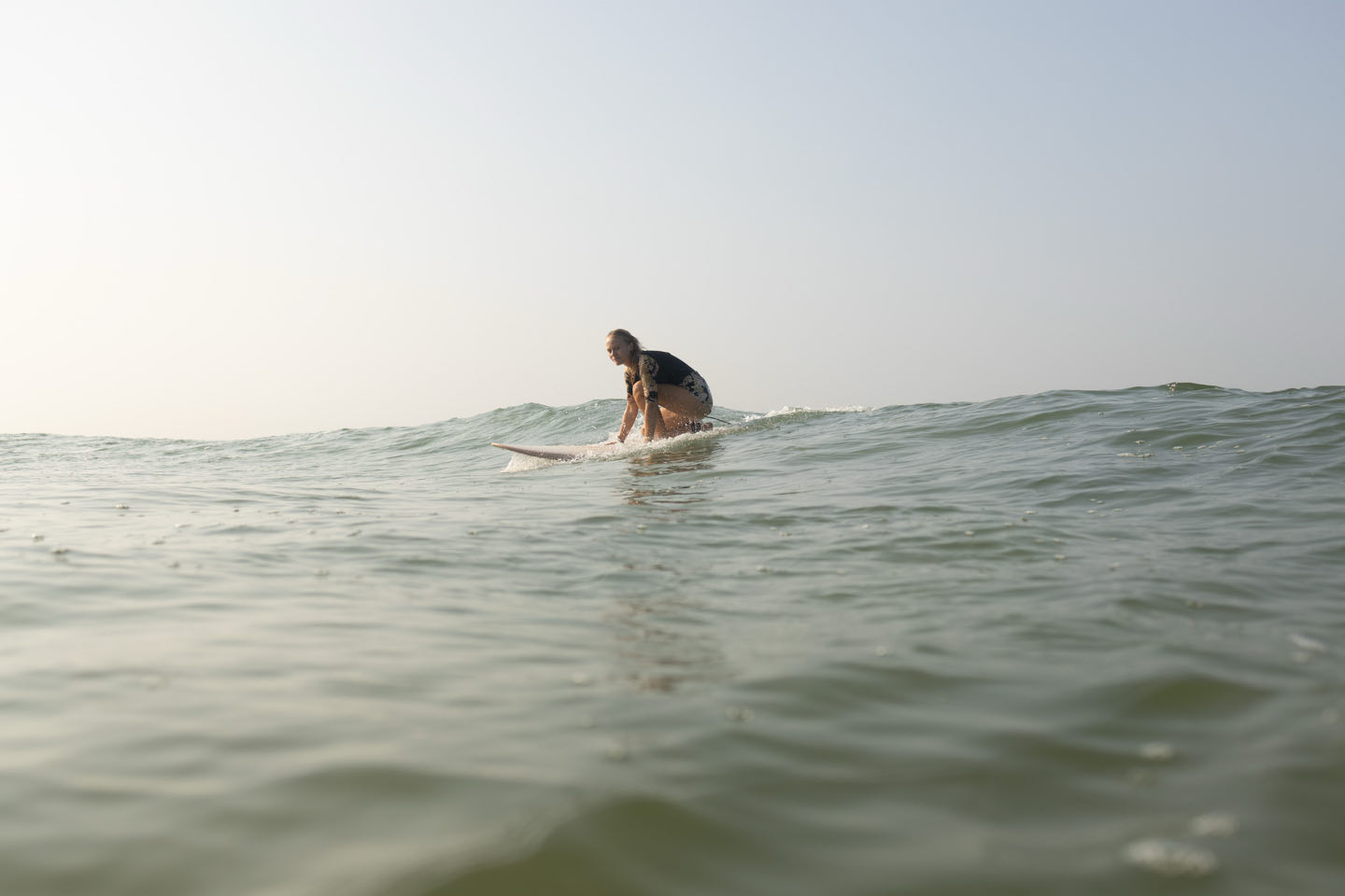 A breaking wave